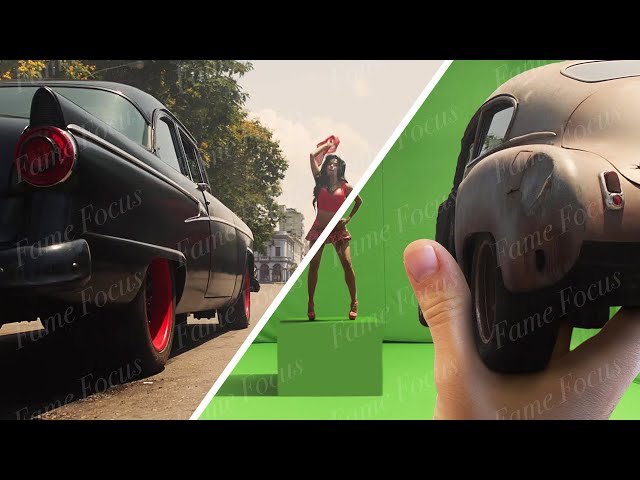 Amazing Before & After Hollywood VFX The Fate of the Furious