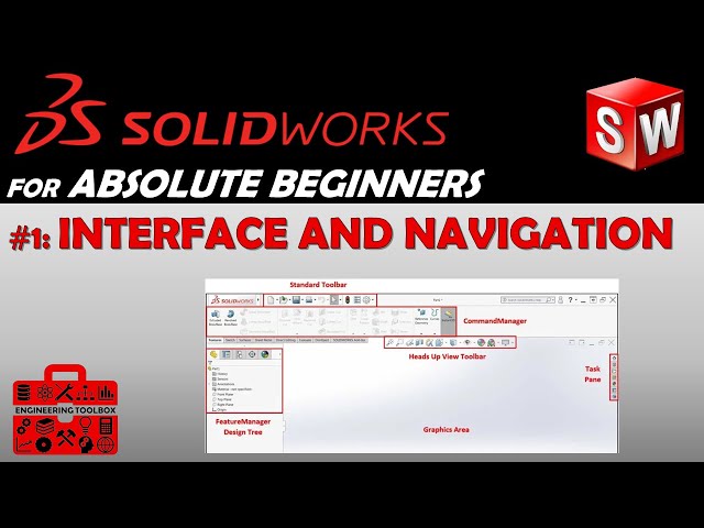 SolidWorks for Beginners #1 - Interface and Navigation