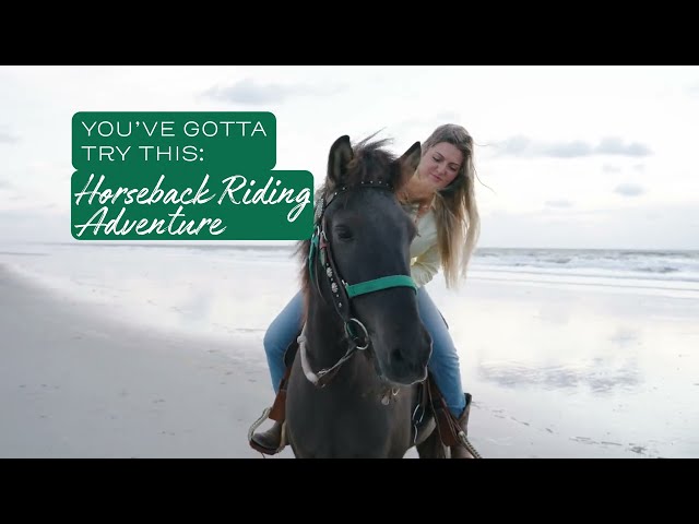 You've Gotta Try: Beach Horseback Riding in Amelia Island