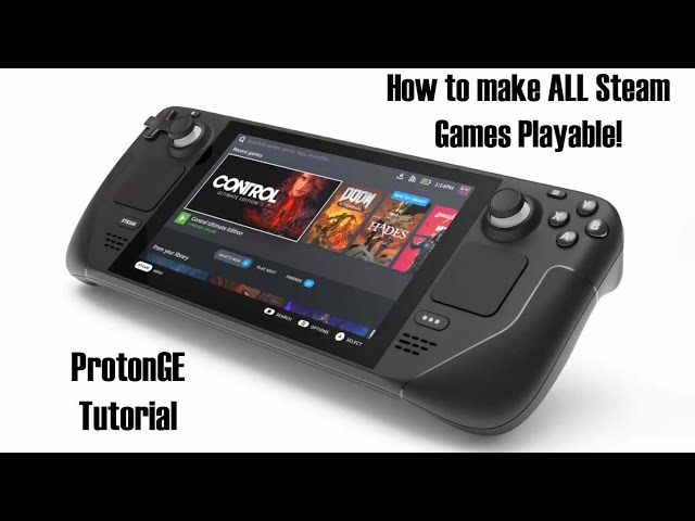 ALL STEAM DECK USERS NEED THIS! ProtonGE Install Tutorial and Unsupported games fix