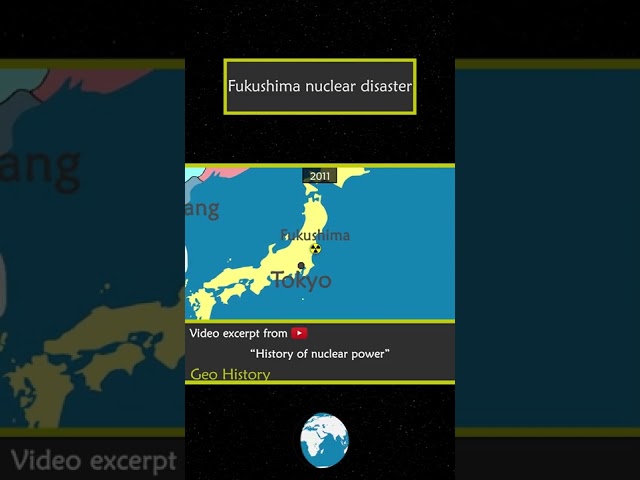 Fukushima nuclear disaster - #Shorts
