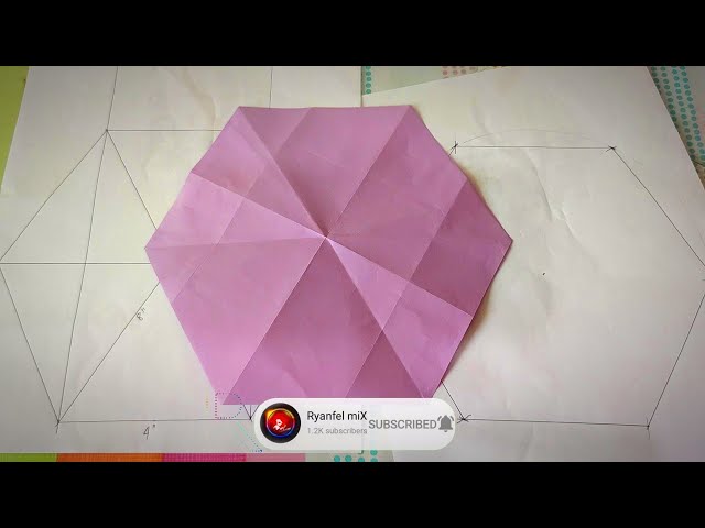 3 ways to make Perfect Hexagon | How to make Hexagon shape | Geometric Wall Design 2022