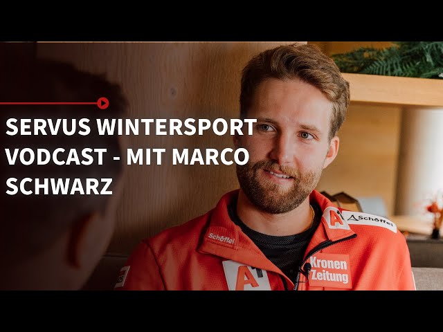"Das coolste war Waldwegerlfahren" – Marco Schwarz im Talk | Servus Wintersport: Der Vodcast | S2EP2