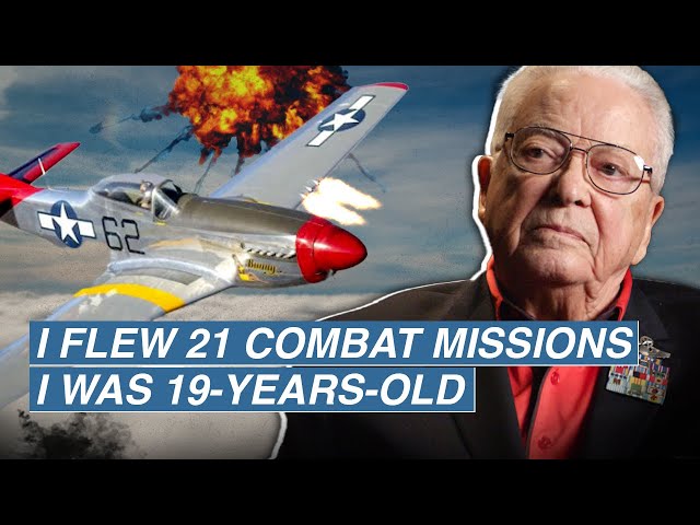 Combat In The Sky: 136 Combat Missions Across Three Wars | Tuskegee Airmen | George Hardy