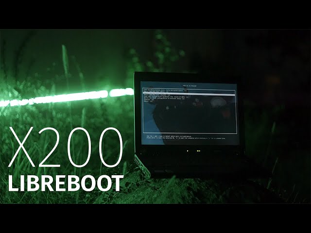 How To Actually Libreboot a Thinkpad X200