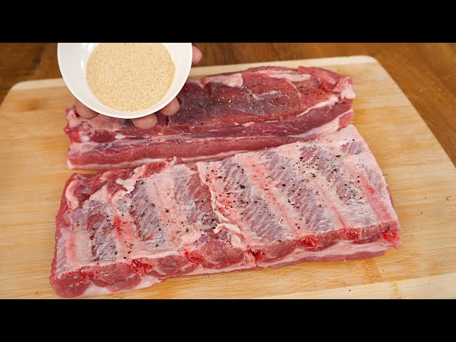 Perfect pork ribs in the oven, easy recipe # 52