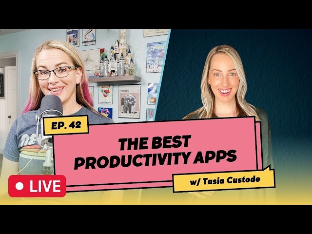 LIVE! Get your life organized with these productivity apps