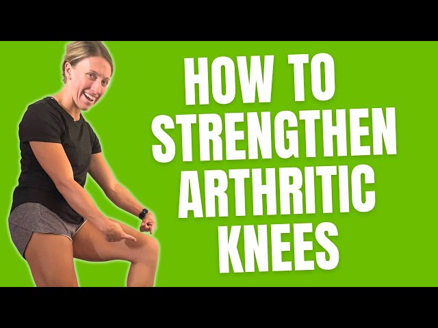 5 exercises to STRENGTHEN arthritic knees WITHOUT more pain
