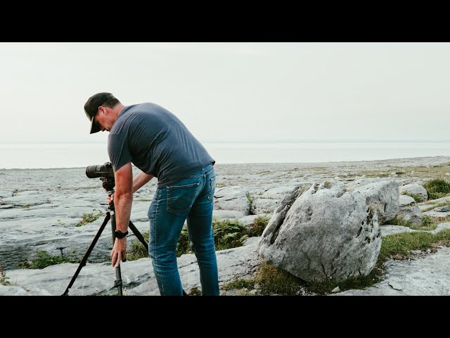 Photographing the Burren in west Ireland with the Canon R5.