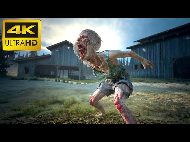 All Freaker Zombies Cutscenes In DAYS GONE | Full Game Movie | PS5 4K Ultra HD