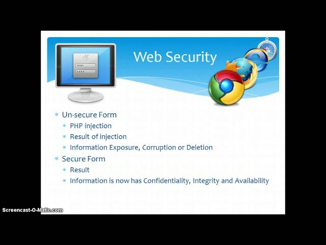 Slide7 - Web Security