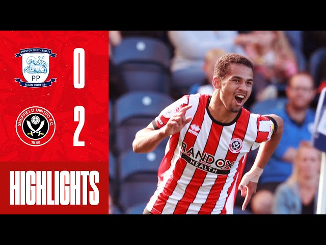 Preston North End 0-2 Sheffield United | EFL Championship highlights | Ndiaye & McBurnie goals! 🔥
