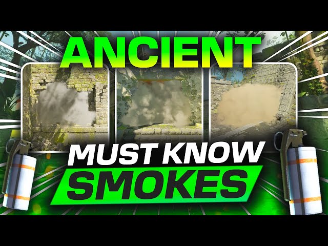 EVERY Smoke You MUST KNOW on Ancient in CS2