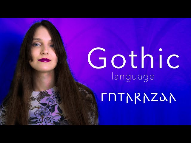 About the Gothic language