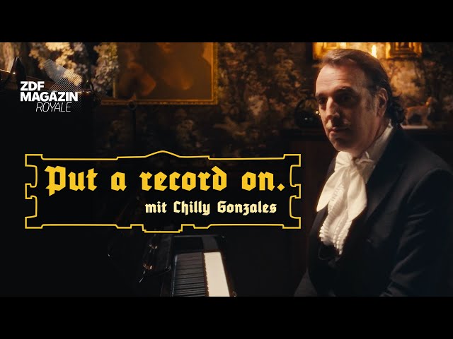 Put a record on. – The musical interview with Chilly Gonzales | ZDF Magazin Royale