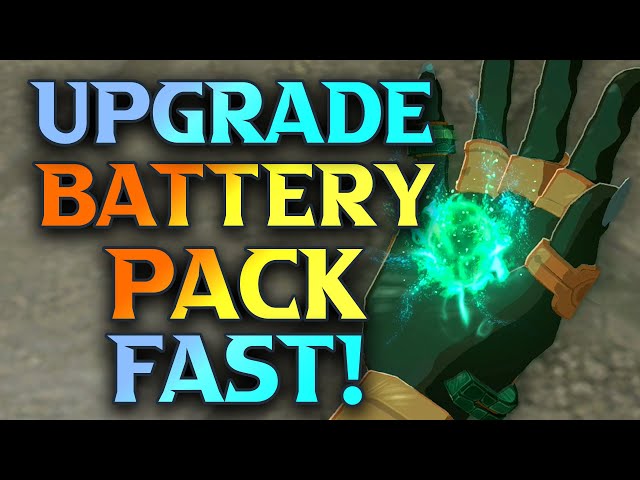 How to Upgrade Battery Pack in Zelda Tears of the Kingdom How To Increase ZONAI ENERGY CELL