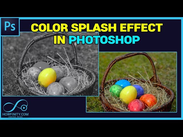 How To Create Color Splash Effect in Photoshop