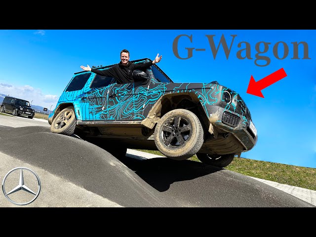 First Ride in Electric Mercedes G Wagon!