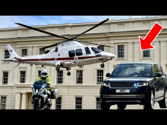 ROYAL SURPRISE: UNEXPECTED HELICOPTER TOUCHDOWN CAUGHT ON CAMERA