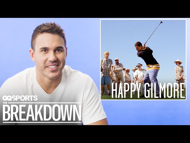 Pro Golfer Brooks Koepka Breaks Down Golf Scenes from Movies | GQ Sports