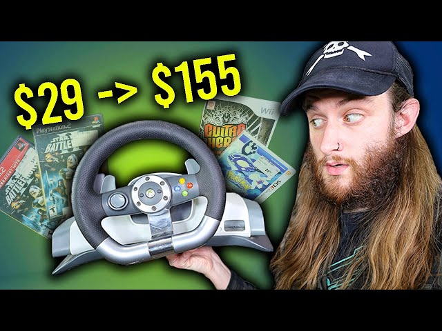 Turning $29 into $155 at the Thrift Store | $20 Game Collection