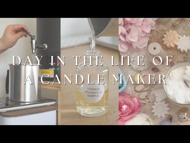 Day In The Life of A Candle Maker || Preparing for Our Spring & Summer Launch!