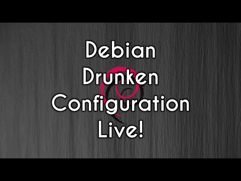 The Debian Installation | Live Stream on my Main PC | Configuration