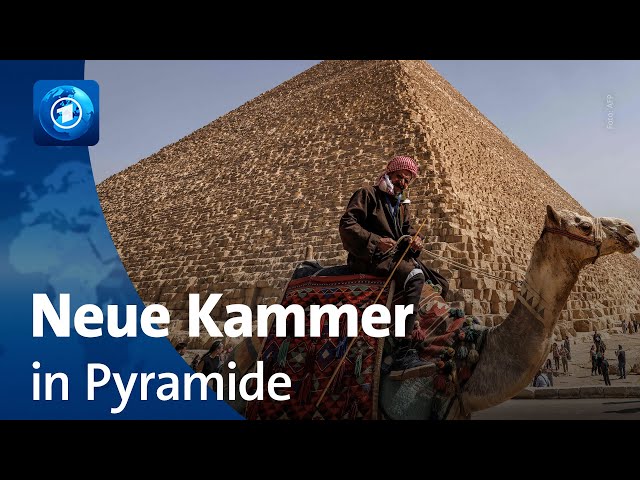 4500 Jahre alt: Neue Kammer in Cheops-Pyramide entdeckt