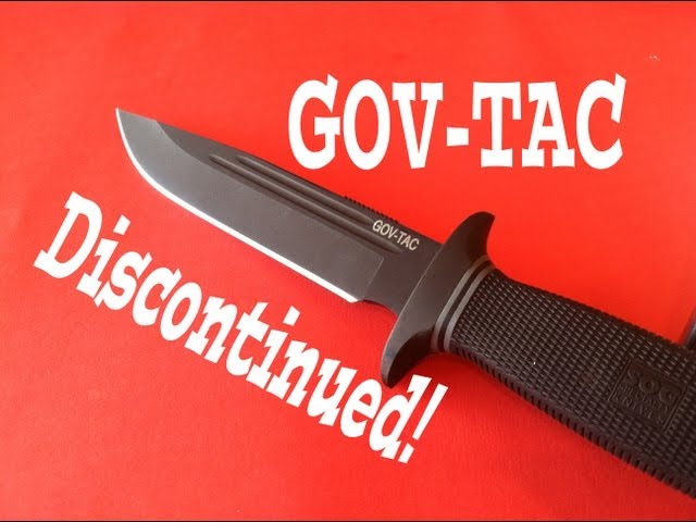 SOG Gov-Tac Knife Review: Discontinued!