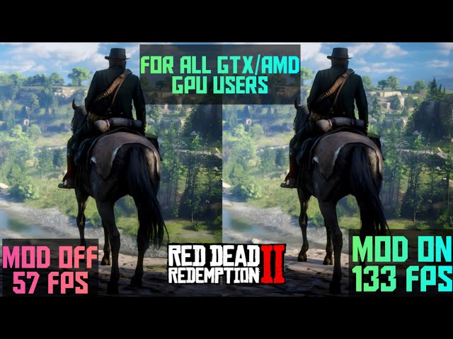How to install fsr 3 in rdr 2 for gtx and amd users (rtx users can use too)