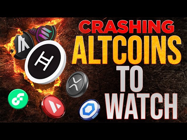 Crashing Altcoins To Watch 🔥 Dollar-Cost-Average Time?