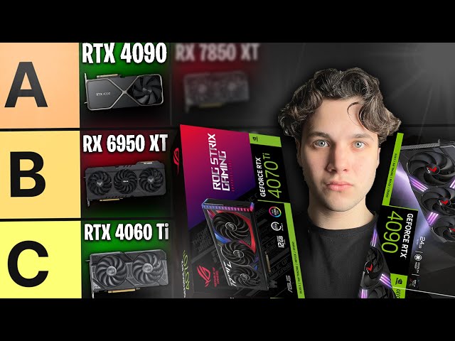 The Best & Worst 1440p Graphics Cards Ranked! - Tier List