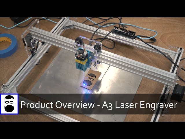 Product Overview - EleksMaker A3 Laser Engraver