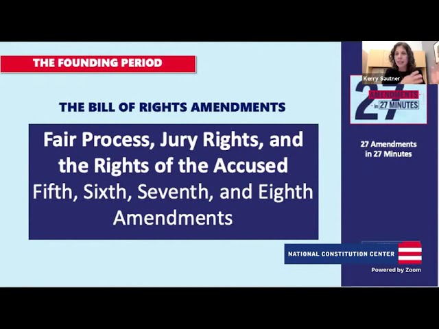 Amendment Review: 27 Amendments in 27 Minutes (Advanced Level)