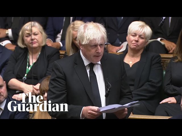 Boris Johnson pays tribute to 'Elizabeth the great'