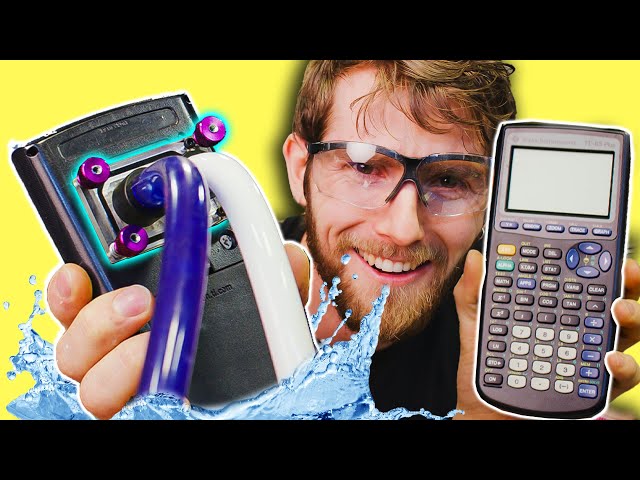 Water Cooling a TI-84 Graphing Calculator!