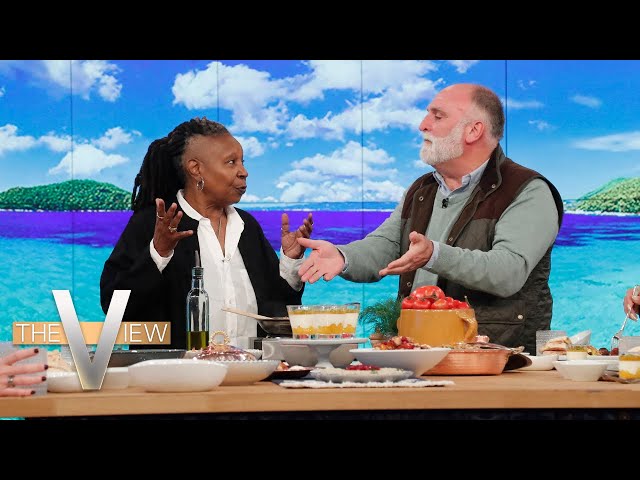 José Andrés Discusses Sending Meals to Gaza and Shares Recipes From New Cookbook | The View