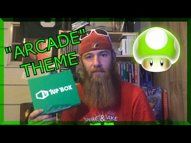 1UP BOX for June 2015 // ARCADE THEME