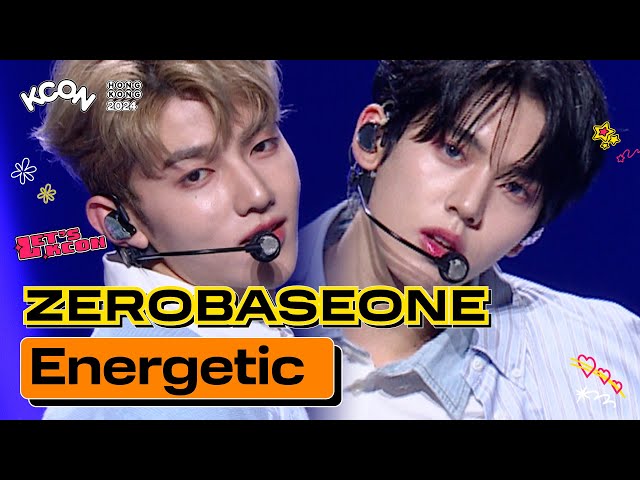 [KCON HONG KONG 2024] ZEROBASEONE - Energetic (원곡:Wanna One) | Mnet 240423 방송