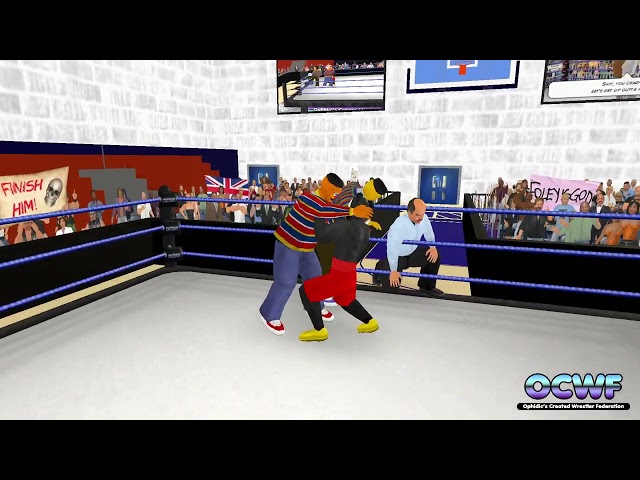 OCWF S0599  Ernie VS Mickey Mouse (High School Gym WIP Arena)