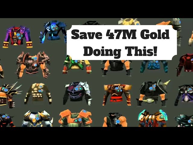 Save 47M Gold Doing This Invention Trick! New Augmented Levels | Runescape