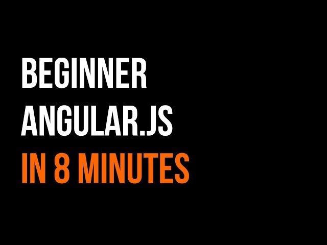 Basics of Angular JS in 8 minutes | Controllers + Scope | Code in 5