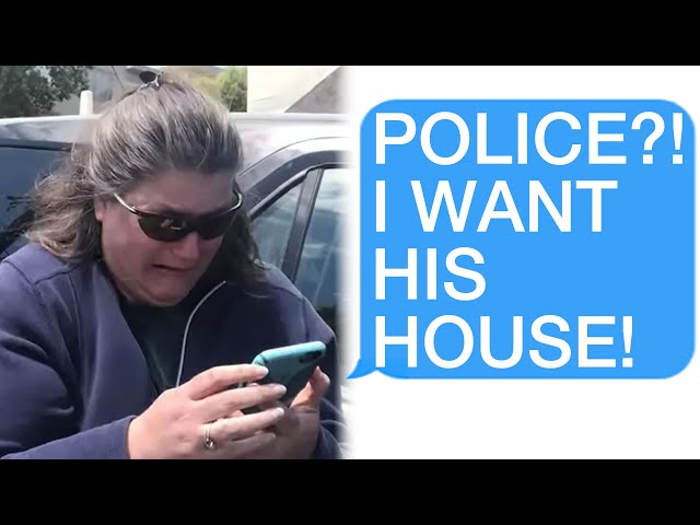 r/Entitledparents She Called The Cops Because I Wouldn't Give Her My House!