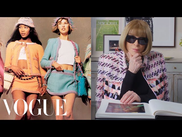 Anna Wintour Breaks Down 13 Karl Lagerfeld Chanel Looks | Life in Looks | Vogue
