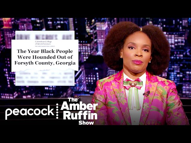 Beyond Tulsa: The Secret History of Flooding Black Towns to Make Lakes | The Amber Ruffin Show
