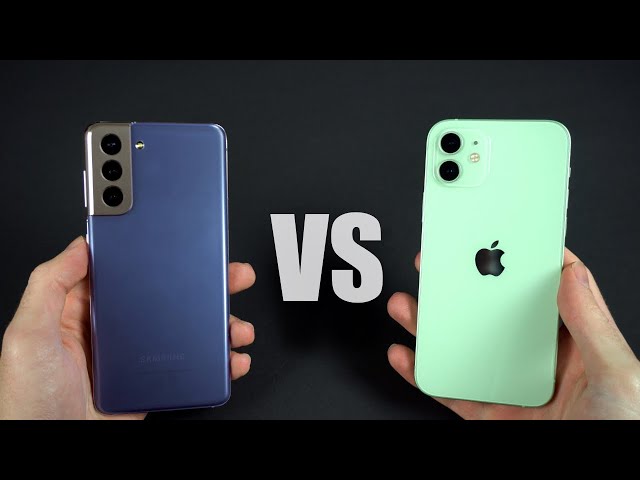 Galaxy S21 vs iPhone 12 : Lequel choisir ?