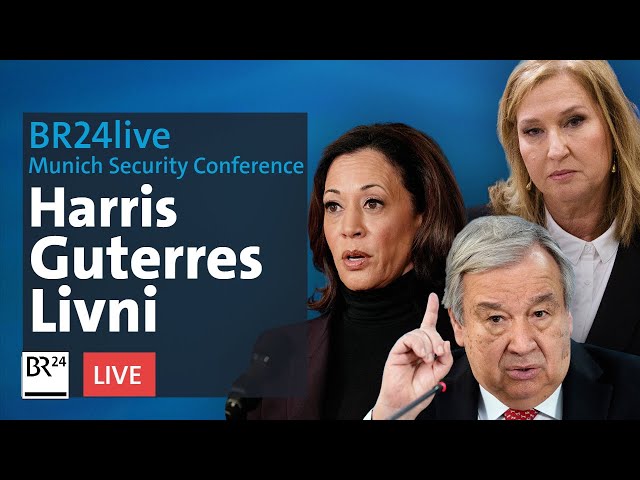 MSC 2024: António Guterres and Kamala Harris at MSC 2024 | BR24live