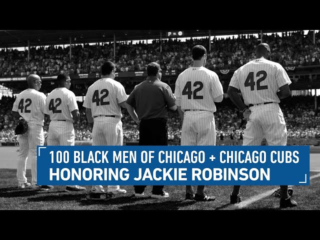 Chicago Cubs and 100 Black Men of Chicago Celebrate Jackie Robinson's Legacy