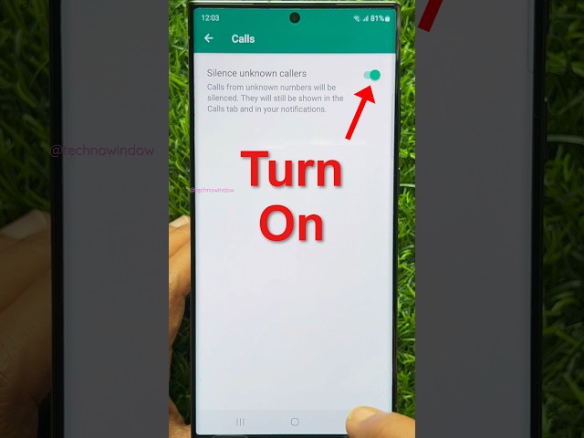 How to Silence Unknown WhatsApp Calls #shorts #youtubeshorts