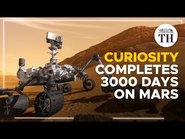 NASA's Curiosity Rover completes 3000 days on Mars